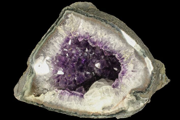 Purple Amethyst Geode - Uruguay #87416